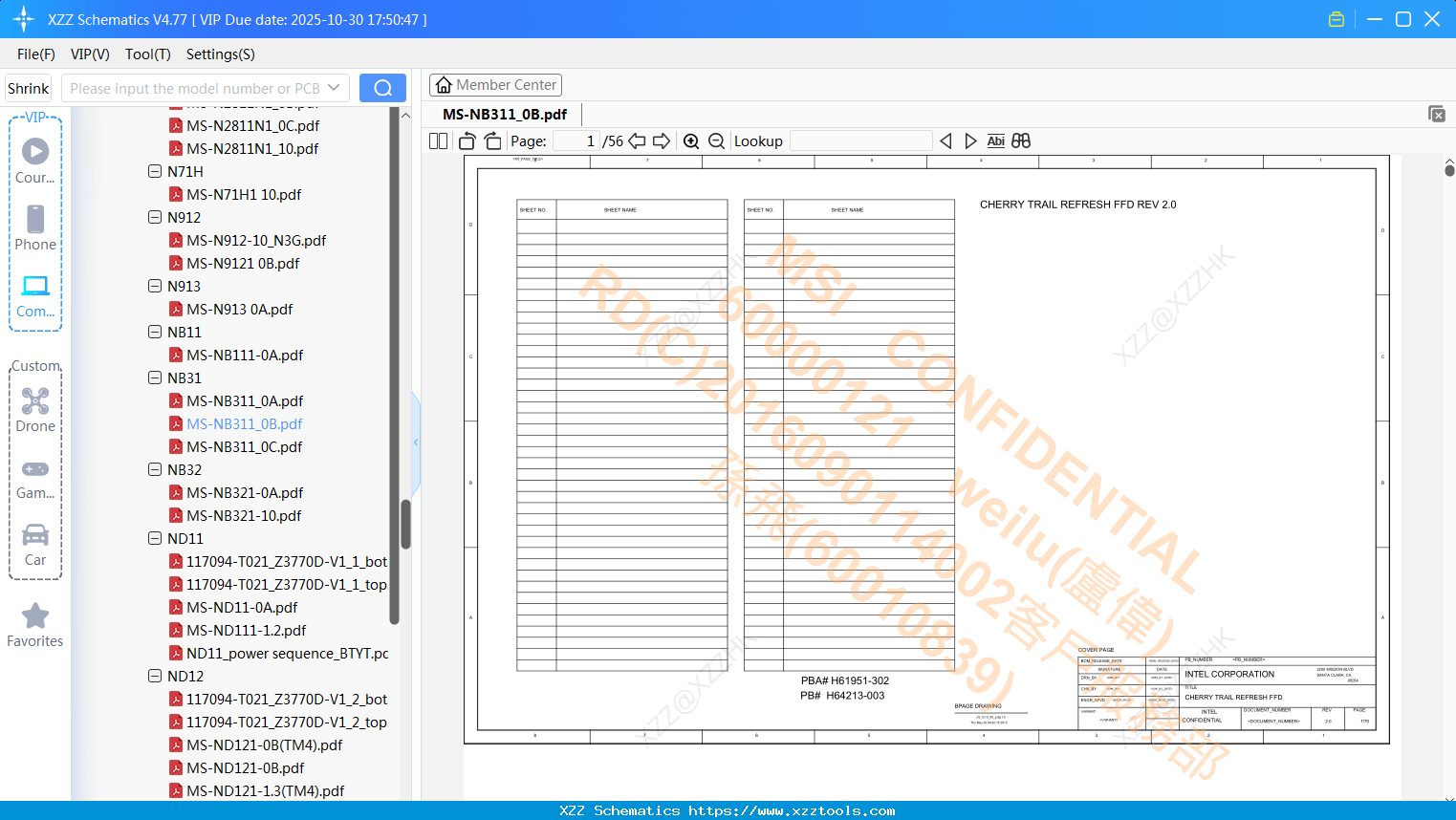 Laptop MSI MS-NB311_0B